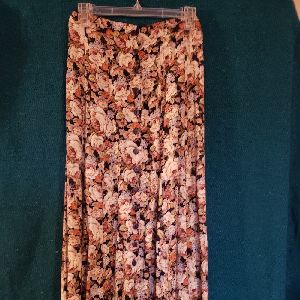 Vintage 90s Express Skinny Maxi Skirt